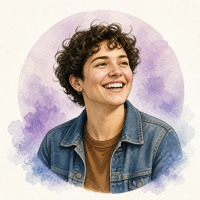 Jordan smiling